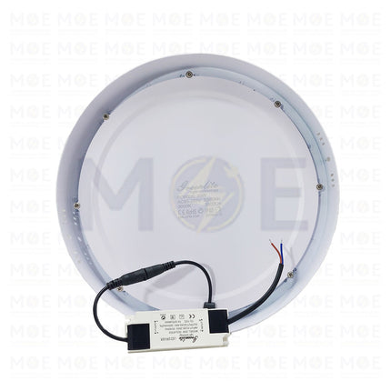 Greenlite LED Downlight/ Panel Light White Ceiling Surface Mounted Circular Warmwhite 30cm 35W | GR-CPR-35W