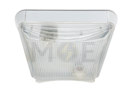Flix Ceiling Light Fixture Surface Square White 2xE27 31x31x9cm  1000335