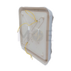 Flix Ceiling Light Fixture Surface Square White 2xE27 31x31x9cm  1000335