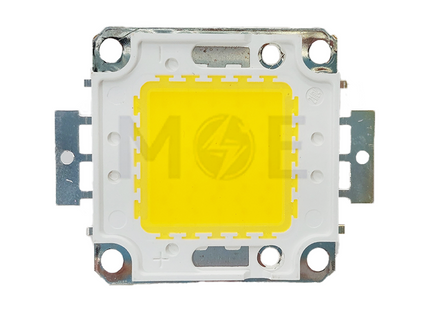 شريحة LED SEG COB للكشافات الدافئة البيضاء 50 واط