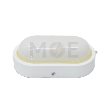 SEG IP66 Led Oval Light Fixture/Applique WaterProof White Daylight 7000K 16x9x5cm 12W | TROP12W/OVAL