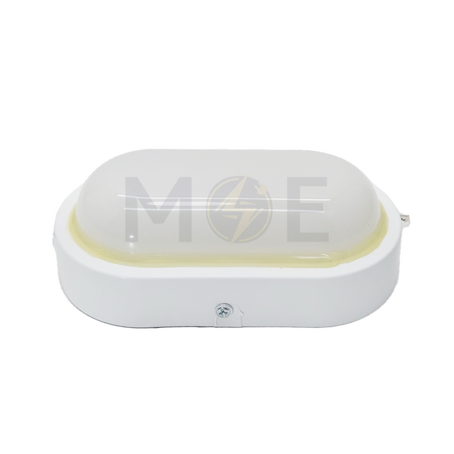 SEG IP66 Led Oval Light Fixture/Applique WaterProof White Daylight 7000K 16x9x5cm 12W | TROP12W/OVAL