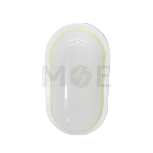 SEG IP66 Led Oval Light Fixture/Applique WaterProof White Daylight 7000K 16x9x5cm 12W | TROP12W/OVAL