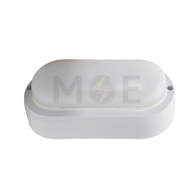 SEG IP66 Led Oval Light Fixture/Applique WaterProof White Warmwhite 3000K 17.5x8.5x5.5cm 15W | TROP15W/OVAL