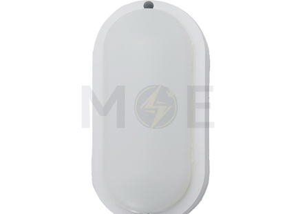 SEG IP66 Led Oval Light Fixture/Applique WaterProof White Warmwhite 3000K 17.5x8.5x5.5cm 15W | TROP15W/OVAL