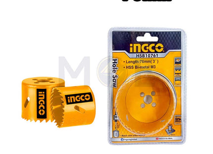 INGCO Bi-Metal Hole Saw 3inch 76mm | HSB10761