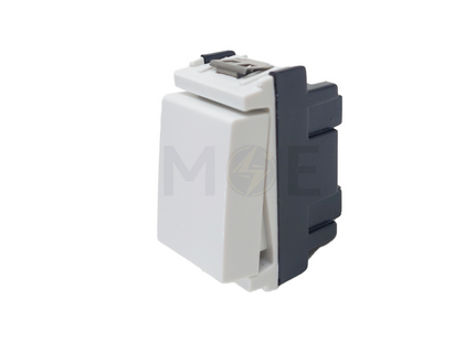 Glamour 2Way Switch White 16A 250V | 16025 مفتاح دركسيون ابيض