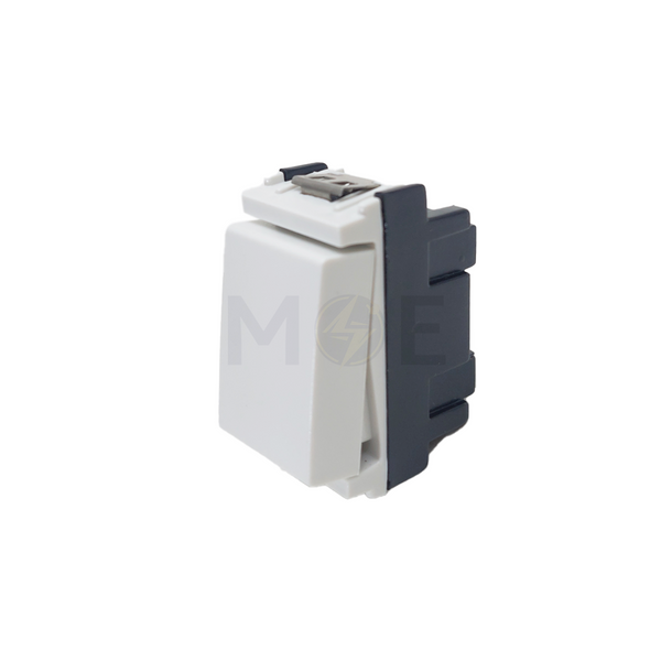 Glamour 2Way Switch White 16A 250V | 16025 مفتاح دركسيون ابيض
