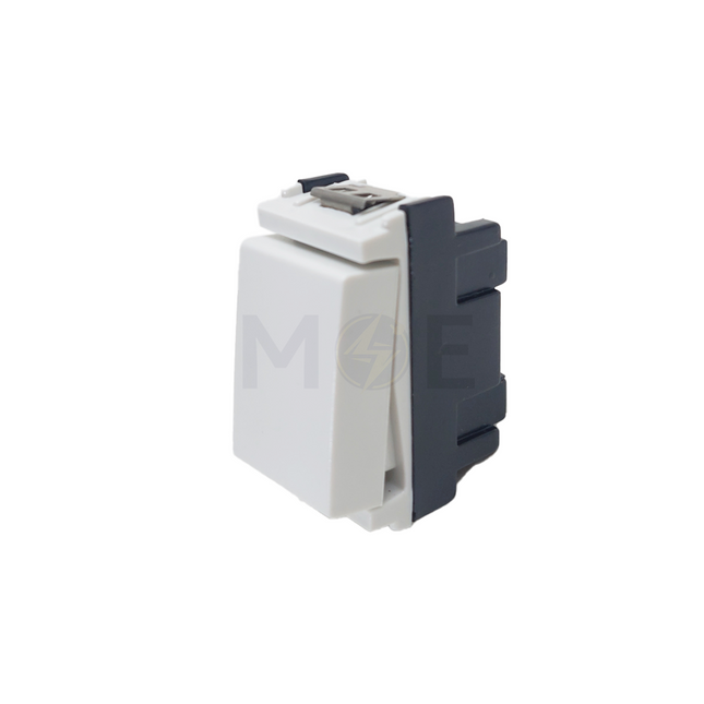 Glamour 2Way Switch White 16A 250V | 16025 مفتاح دركسيون ابيض