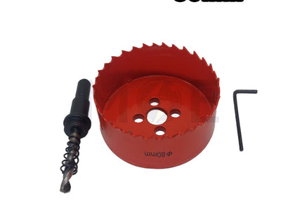 Top Way HSS Bi-Metal Hole Saw with Arbor 80mm | 12227080