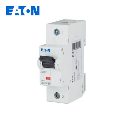 EATON MCB 1P C 25KA 80A | mMCT-C80/1