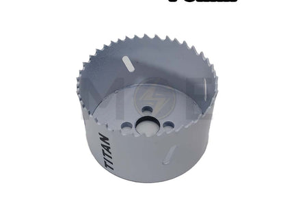 Titan HSS Bi-Metal Hole Saw 73mm