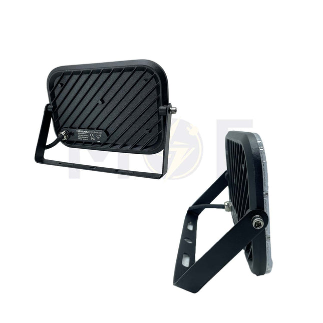 MEGAMAN LED Black SMD Floodlight Daylight IP65 AC 170-240 6500K 50W | ZDL3029