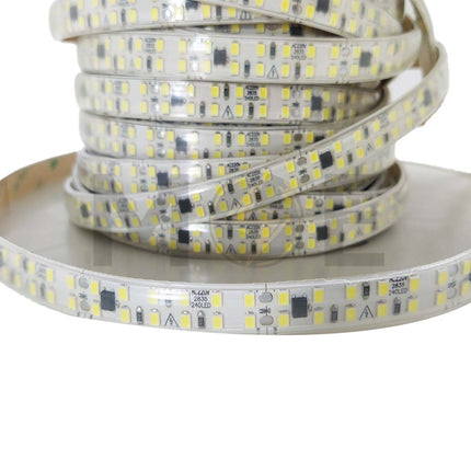 Classic Light LED Strip Light Double Daylight 24W/mt Cut: 5cm 220V 2835 12mm 240Led | CL-P240