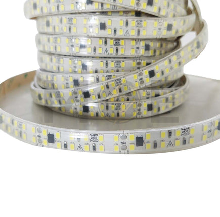 Classic Light LED Strip Light Double Daylight 24W/mt Cut: 5cm 220V 2835 12mm 240Led | CL-P240