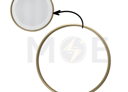 Megaman Decorative Round Surface Gold Frame For MXL1075/50W 45cm | MXL1075/50