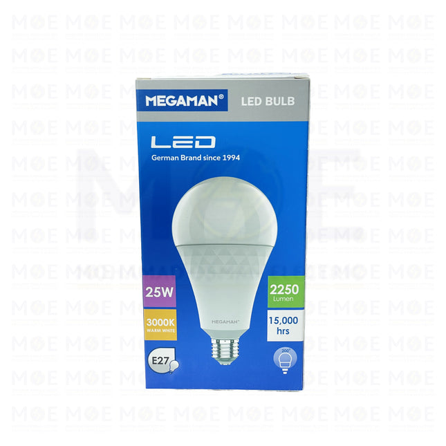 Megaman LED Lamp Bulb Warmwhite E27 25W | YTA95X1 | لمبة ليد برم مزخرفة ورم وايت