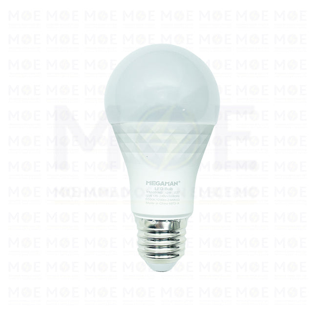 Megaman A60 LED Lamp Bulb Daylight with Motion Sensor E27 12W 1200Lm | YTA60X3-MS | لمبة ليد برم مزخرفة مع حساس حركة دايلايت