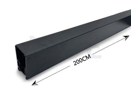 Onlex Surface Magnetic Track Light Rail Black 55x45x25mm 2mt  LX-26C