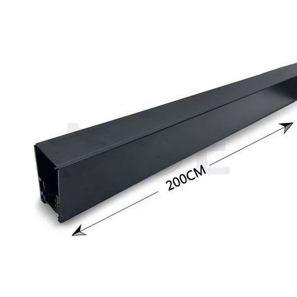 Onlex Surface Magnetic Track Light Rail Black 55x45x25mm 2mt  LX-26C