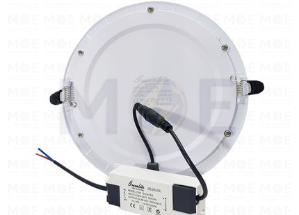 Greenlite LED Downlight/ Panel Light White Ceiling Flush Mounted Circular Coolwhite 20.5cm 23W | KG-812