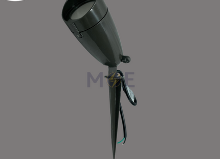 MEGAMAN Led Black COB Garden Spike Lawn Light Warmwhite IP65 460Lm 7W  | ZDL1062