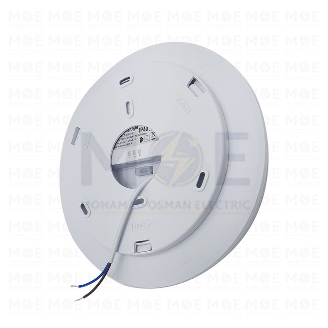 MEGAMAN Led Downlight Panel Light White Ceiling Surface Mounted Circular With Microwave Motion Sensor Daylight, Warmwhite, Coolwhite 18W 22cm  MXL1075-CCT - سبوت ليد مدور ظاهر مع حساس حركة ابيض دايلايت، ورم وايت، كول (1)