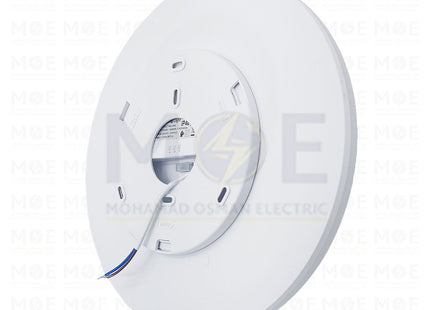 MEGAMAN Led Downlight Panel Light White Ceiling Surface Mounted Circular With Microwave Motion Sensor Daylight, Warmwhite, Coolwhite 24W 29cm  MXL1075-CCT - سبوت ليد مدور ظاهر مع حساس حركة ابيض دايلايت، ورم وايت، كول