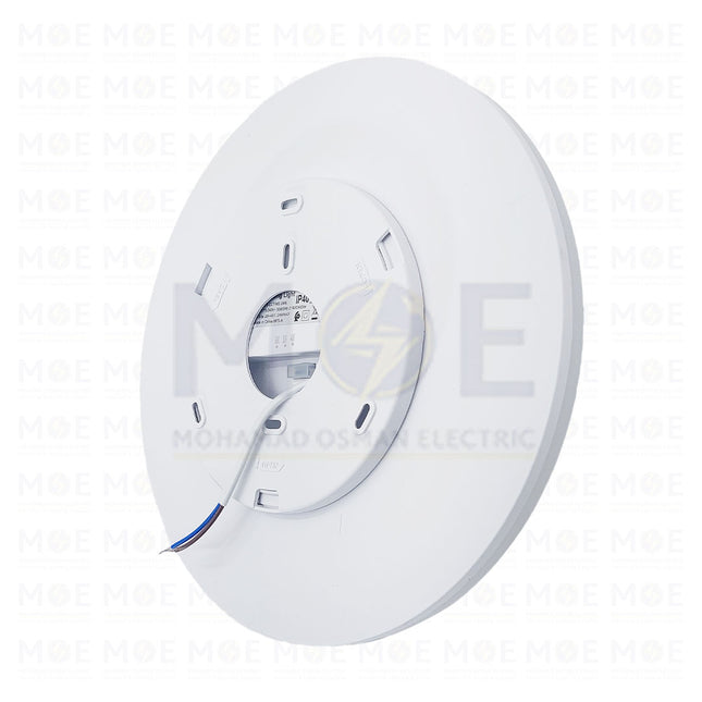 MEGAMAN Led Downlight Panel Light White Ceiling Surface Mounted Circular With Microwave Motion Sensor Daylight, Warmwhite, Coolwhite 24W 29cm  MXL1075-CCT - سبوت ليد مدور ظاهر مع حساس حركة ابيض دايلايت، ورم وايت، كول