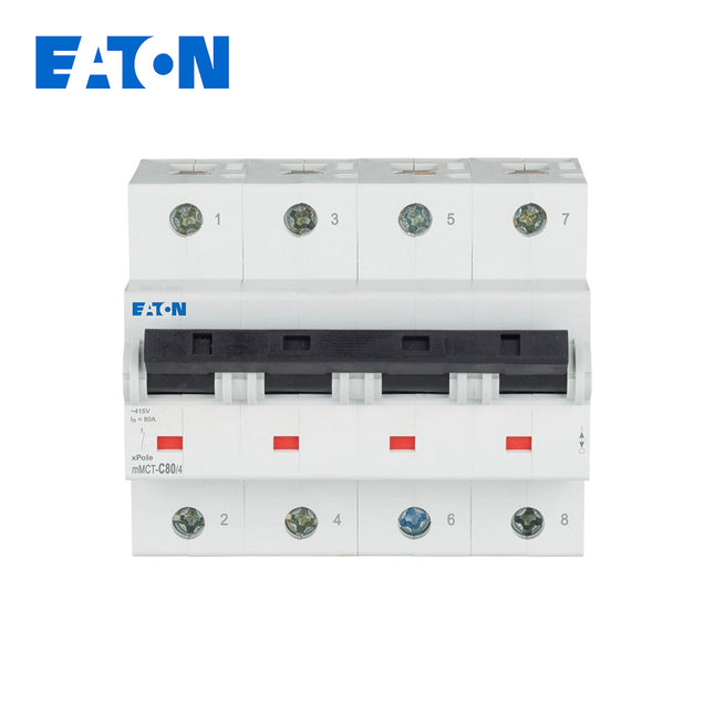 EATON MCB 4P C 25KA 80A | mMCT-C80/4