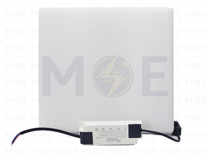 Greenlite IP40 LED DownLight/Panel Light White Surface FrameLess Square Spot Daylight, Warmwhite, Coolwhite 22.5cm 50W | SUR50W | سبوت ليد مريع ظاهر بدون كادر ابيض دايلايت، ورم وايت، كول وايت
