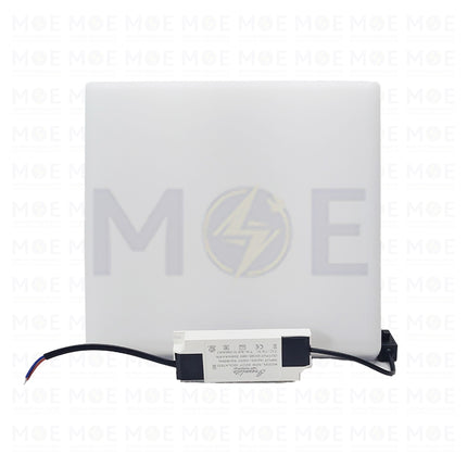 Greenlite IP40 LED DownLight/Panel Light White Surface FrameLess Square Spot Daylight, Warmwhite, Coolwhite 22.5cm 50W | SUR50W | سبوت ليد مريع ظاهر بدون كادر ابيض دايلايت، ورم وايت، كول وايت