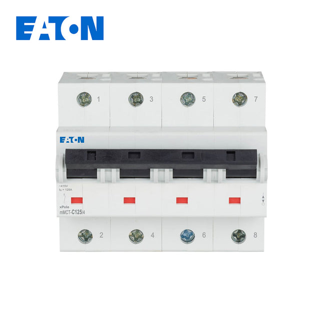 EATON MCB 4P C 15KA 125A | mMCT-C125/4