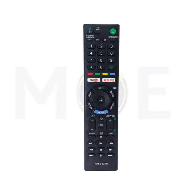 Universal TV Remote Control For Sony Bravia LCD/LED, Smart TV | RM-L1370