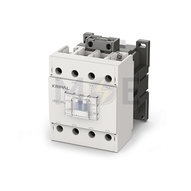 Kripal Magnetic Contactor 4P (50-80A) 4NO, Aux: 1NO+1NC 220-690VAC | ZJ-UKC1-50-4-22 كونتكتور رباعي (3 فاز مع نتر)