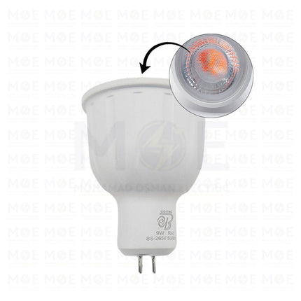 OB SMD LED Spot Lamp Red GU5.3 MR16 9W - لمبة سبوت ليد احمر (1)