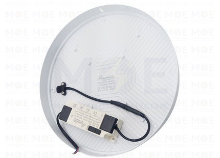 Greenlite LED DownLightPanel Light White Surface FrameLess Circular Spot Daylight, Warmwhite, Coolwhite 22.5cm 50W  SUR50 CCT - سبوت ليد مدور ظاهر بدون كادر ابيض دايلايت، ورم وايت، كول وايتjpg (1)
