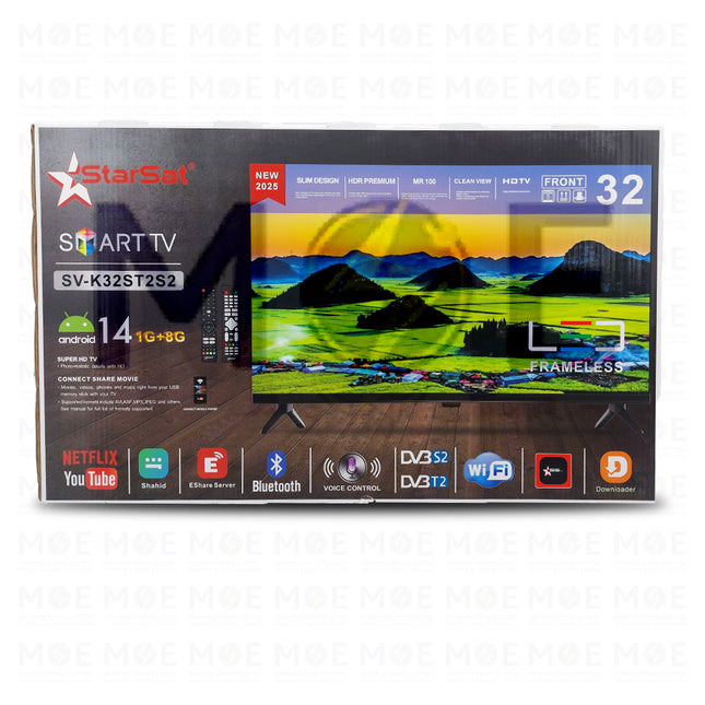 StarSat LED Smart TV HD 32inch | SV-K32ST2S2
