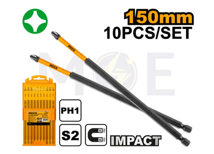 INGCO Impact Screwdriver Bit PH1x150mm | SDBIM11PH163