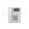 Microtel Landline Corded Desk phone LCD Display Speaker Memory White | KX-TSC885CID