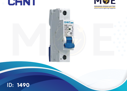 Chint MCB EB C 3kA 1P 10A | 135187-186249 | دجنتور كهرباء مفرد - قاطع كهربائي