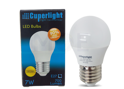   Cuperlight G45 LED Lamp Bulb DayLight E27 7W | G45