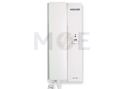 Kocom Audio Interphone (Handset) with Door Release (work with Door Phone panel DS-2D/ MS‑2D)  6V-12V DC | KDP-601DM
