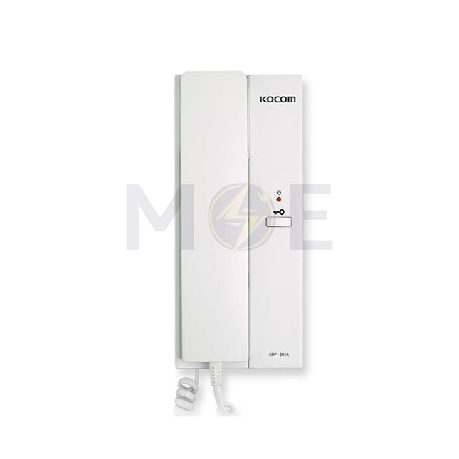 Kocom Audio Interphone (Handset) with Door Release (work with Door Phone panel DS-2D/ MS‑2D)  6V-12V DC | KDP-601DM