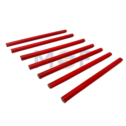 Carpenter Pencil Wood | One Color Woodworking Pencil Black/Graphite 175x12 mm