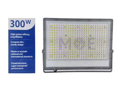 BluepointLEDGraySMDFloodlightWarmwhiteIP66AC100-265V3000K300WTGD30081_2