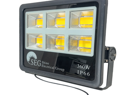 SEG Led COB Floodlight Warmwhite 3000K 360W (6x60W) برجكتور لد انارة ورم وايت