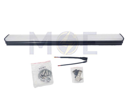 Classic Light IP20 Led Tube Light Fixture Black Warmwhite T15 20W 60cm
