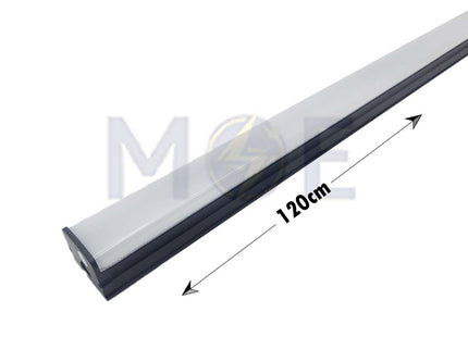 Classic Light IP20 Led Tube Light Fixture Black Warmwhite T15 40W 120cm