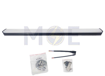 Classic Light IP20 Led Tube Light Fixture Black Warmwhite T15 40W 120cm